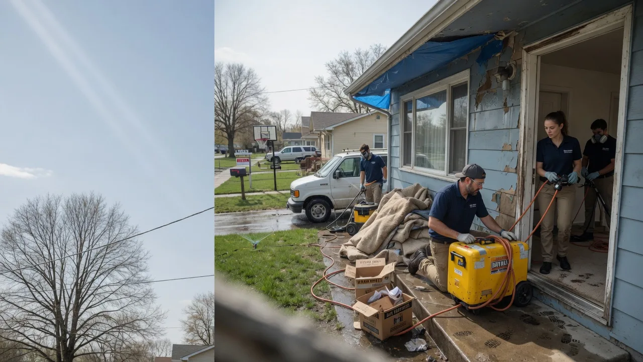 Basement Flood Cleanup in Nash, TX near me